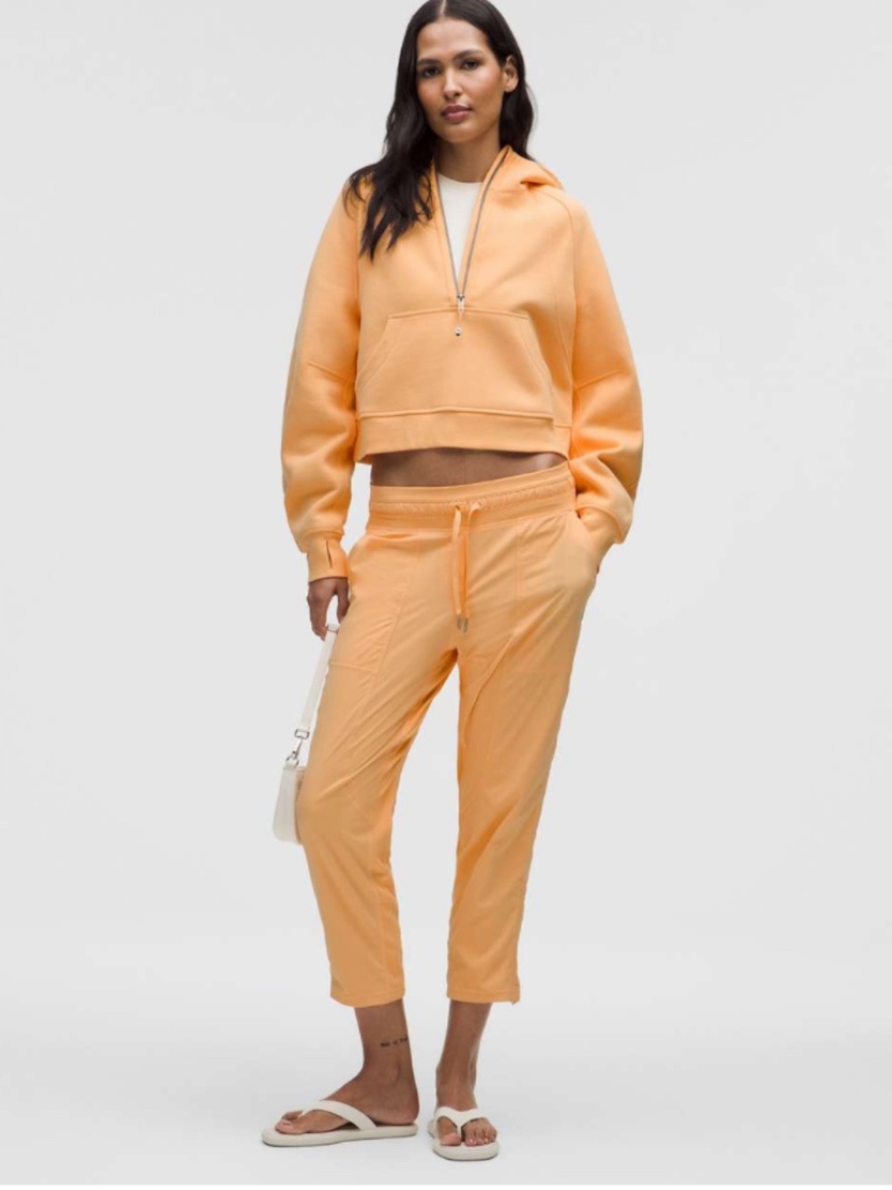 Lululemon Dance Studio MR Crop Sz 10 NWT, Sold Out RKML (Rock Melon)